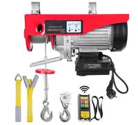 SucceBuy 400-1000kg palan électrique grue de levage câble palan treuil pour bateau voiture Garage ascenseur avec télécommande filaire ascenseur Wireless 800kg