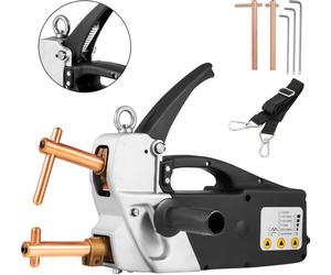SucceBuy 400 V Soudeuse par points électrique Poignée portable Max. Epaisseur de soudage par points 2,0 + 2,0 mm Appareil de soudage par points Soudage de matières plastiques