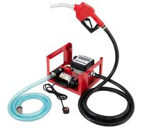 SucceBuy 40L/Min pompe de transfert de carburant pour kérosène Diesel 220V 155W 2800 tr/min pompe à huile électrique auto-amorçante arrêter automatiquement la pompe