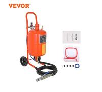 SucceBuy 5/10/20 gallons sableuse 60-110 PSI Kit de sableuse à air portable avec séparateur huile-eau pour l'élimination de la rouille des taches de peinture 5 Gallon