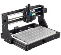 SucceBuy 500 mW CNC 3018 Machine à graver DIY Pro 300 x 180 x 45 mm, machine à graver 3 axes, mini-graveuse avec carte deGRBL et contrôleur hors ligne
