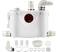 SucceBuy 500W Pompe à eaux usées 110L/min Station de relevage, hauteur de refoulement 8m