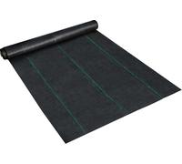 SucceBuy 6,5 x 300 pieds de non-tissé anti-herbe de première qualité, résistant, 3,2 onces, non-tissé anti-herbe tissé à haute perméabilité, idéal pour les parterres de fleurs, revêtement de sol géote