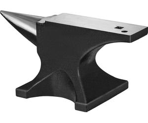 SucceBuy 66Lbs enclume en acier coulé, outil de forgeage à corne unique, haute dureté, trous ronds et carrés, grande plaque de travail, base stable, outil de forgeage de métal pour plier et former