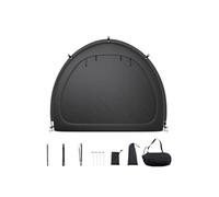 SucceBuy Abri à Vélo Pour 4-5 Vélos 170,6x213,3x152,4cm Couverture Complète Noir