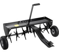 SucceBuy Aérateur de gazon Remorque pour tondeuse autoportée 1275x980x885mm