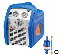 SucceBuy : Appareil portable de récupération de fluides frigorigènes, double cylindre, 1 CV, 1450 tr/min, adapté aux fluides frigorigènes liquides et gazeux dans les systèmes de chauffage, de ventilat