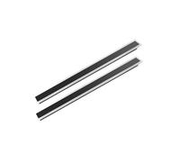 SucceBuy Lot de 2 appliques murales extérieures, bandes de 47,2 pouces de long, éclairage extérieur moderne, 3000 K blanc chaud, IP65 étanche et antirouille, idéal pour la maison, le porche et le gara
