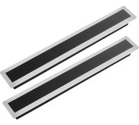 SucceBuy Appliques murales modernes, lot de 2, bandes de 600 mm de long, éclairage extérieur à intensité variable avec température de couleur de 2700 K-6000 K, IP65 étanche et antirouille, idéal pour 