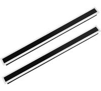 SucceBuy Appliques murales pour villas, lot de 2, bandes de 100 cm de long, lampes d'extérieur modernes, 2700 K-6000 K, IP65 résistant à l'eau, inoxydable, dimmable, idéal pour maison, véranda, terras