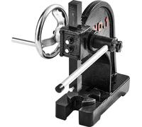 SucceBuy Arbor Press, 1 tonne manuelle. Volant demanuelle. Hauteur max. 5.9"". Construction en fonte. Presse manuelle de table. Pour le poinçonnage, le pliage. Matériau : fonte. Couleur : N/A.