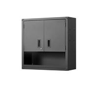 SucceBuy Armoire Murale à Outils Capacité 163,3kg 76,2x31x76,2cm avec Porte Verrouillable