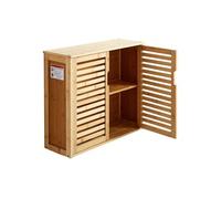 SucceBuy Armoire Murale de Salle de Bain 3 Niveaux de Hauteur Pour Buanderie Cuisine