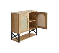SucceBuy Armoire Murale de Salle de Bain Avec Cloison Ouverte Pour Buanderie Cuisine