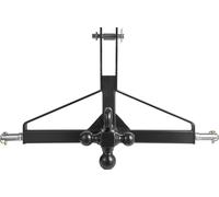 SucceBuy Attelage 3 points 660x165x450 mm, attelage rapide pour tracteurs, attelage 3 points, compatible avec différents modèles de tracteurs comme Kubota, Mahindra, Ford, Yanmar, John Deere et Massey