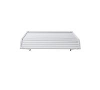 SucceBuy Auvent de Porte d'Entrée en Aluminium 101,6x106,6cm Pratique et Elégant