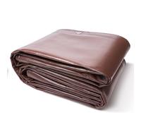 SucceBuy - bâche robuste, imperméable, anti-déchirure, en plastique Poly, couverture polyvalente pour l'extérieur, avec œillets pour camion 20x30ft Silver