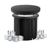 SucceBuy Baignoire à glace Terapia d'eau froide Baignoire plongeante pour athlètes Baril de glace extérieur portable Piscine plongeante Baignoire à glace gonflable 75x85