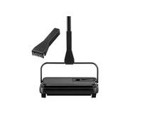 SucceBuy Balai Mécanique Trajectoire de Balayage 20cm Pour Planchers et Tapis Noir