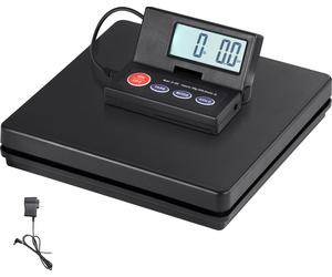 SucceBuy Balance d'expédition numérique de - 110 lbs x 0,07 oz. AC/DC avec écran LCD pour les colis. Balance postale précise et fiable