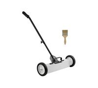 SucceBuy Balayeuse Magnétique à Manche Télescopique Avec Roues 77-113cm Capacité 20,4kg
