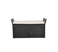 SucceBuy Banc de Terrasse 125x55x70cm Capacité 362,9kg Installation Facile Pour Balcon