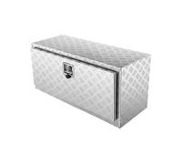 SucceBuy Boîte à Outils Pour Camion Alliage Alu Caisse 91,4×35,5×40,5cm Capacité 50kg