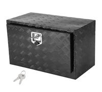 SucceBuy - boîte de rangement pour camion sous le corps, boîte de rangement pour pick-up, boîte à outils robuste avec serrure et clés, boîte de rangement étanche pour remorque 36x24x24