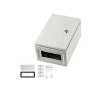 SucceBuy Boîtier en Acier au Carbone NEMA 30x20x15cm Avec Plaque de Montage Durable