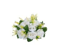 SucceBuy Boules de Fleurs Artificielles 10PCS 24x24x12cm Pour Centres de Table Mariages