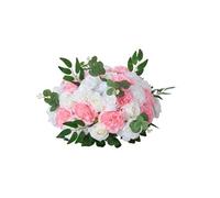SucceBuy Boules de Fleurs Artificielles 10PCS Pour Centres de Table Mariages Roses