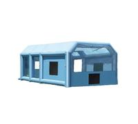 SucceBuy cabine de peinture gonflable cabine de pulvérisation gonflable avec souffleurs puissants et système de filtre à Air cabine de peinture de voiture Portable 13ft x 10ft x 9ft