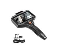 SucceBuy Caméra Endoscope Ecran IPS 5" Ecran Divisé Lumières LED Câble Semi-Rigide 5 00cm