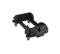 SucceBuy Chariot à Poubelle 60/87L 62x40x21cm Capacité 90,1kg en Plastique Robuste