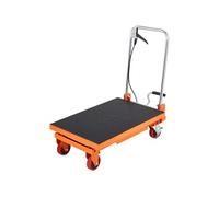 SucceBuy Chariot à Table Elévatrice Hydraulique Capacité 150kg Conception Sécurisée