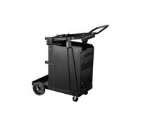 SucceBuy Chariot de Soudage à 2 Tiroirs Antivol Verrouillable Capacité Statique 158kg