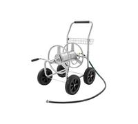 SucceBuy Chariot Enrouleur de Tuyau en Acier Mobilité Stable Application Polyvalente