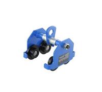SucceBuy Chariot Porte Palan Poutre Poussée Capacité 500kg Réglable 6,35-13,97cm