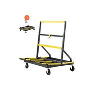 SucceBuy Chariot Porte-Plaques de Plâtre Capacité 816,5kg Avec Roulettes Pour Transport