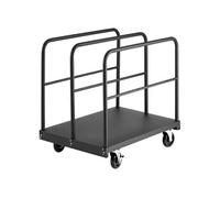 SucceBuy Chariot Porte-Plaques de Plâtre Capacité 816,5kg Plateforme 91,4x61cm