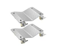 SucceBuy Chariots de Manutention de Voiture 2 pcs Capacité 500kg Plate-Forme 48x30cm
