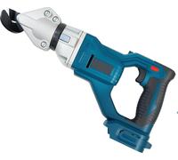 SucceBuy Cisaille à métaux sans fil avec tête pivotante à 360 degrés, double lame et vitesse de rotation de 25 000 tr/min, convient pour l'acier galvanisé 18 GA, l'acier inoxydable 20 GA, les plaques