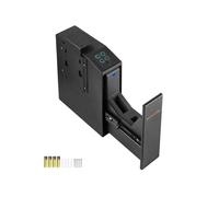 SucceBuy Coffre-Fort de Pistolet Pour 1 Pistolet Pour Bijoux Armes de Poing 25,5x9,5x32cm