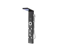 SucceBuy Colonne de Douche Avec Pommeau de Douche Effet Pluie Robinet 6 Fonctions