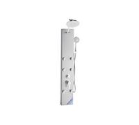 SucceBuy Colonne de Douche Mural Haute Pression Robinet 3 Fonctions Avec 6 Jets Corporels
