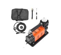 SucceBuy Compresseur d'Air Gonfleur Pneu Pompe à Air Tout-Terrain Avec Adaptateurs