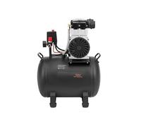 SucceBuy Compresseur d'Air Sans Huile Réservoir Acier 40L 1,25KW Pression Max 125PSI