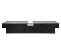 SucceBuy Crossover Boîte à outils pour camion pour plateau de chargement (1771 x 507 x 331 mm), boîte à outils en aluminium verrouillable et étanche avec poignées latérales, adaptée aux remorques de c