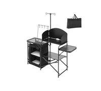 SucceBuy Cuisine De Camping Portable en Aluminium Avec Sac de Transport Pour Barbecue