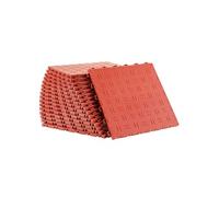 SucceBuy Dalles de Garage Emboîtables en PP 30,5x30,5x1,34cm Antidérapante 50 Pièces